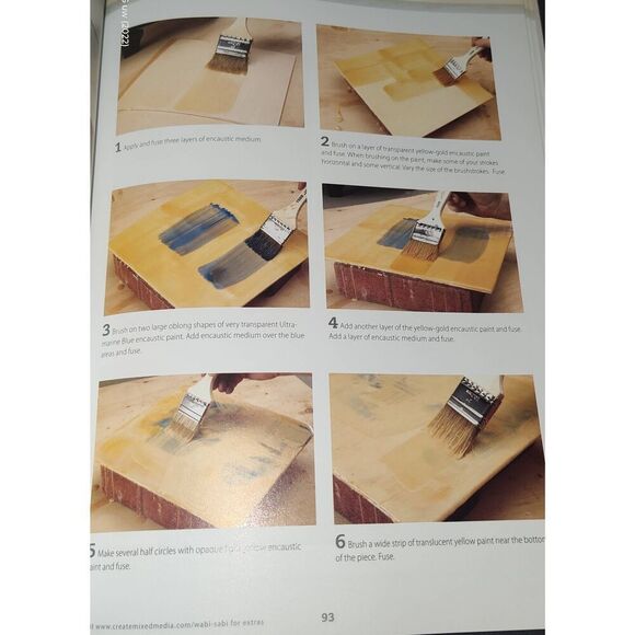 Wabi-Sabi Art Workshop: Mixed Media Techniques paperback - Picture 10 of 12